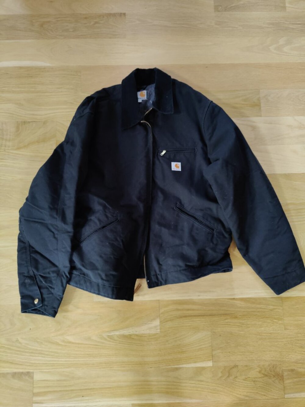 Carhartt XL Tall Detroit Duck J01 Jacket Black - Picture 2 of 11